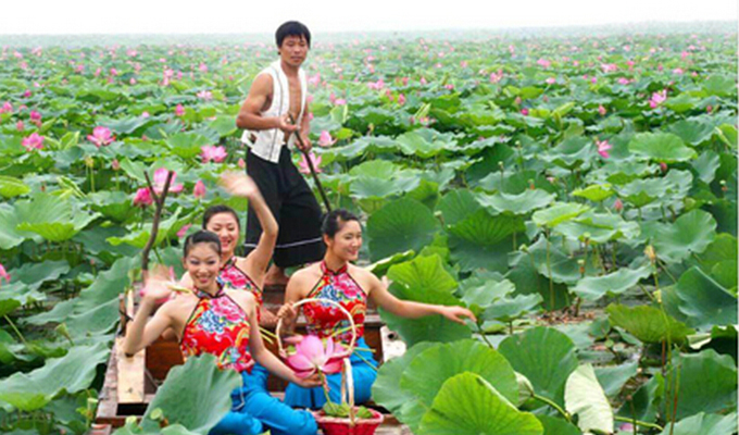 微山湖红荷湿地公园周边著名景点