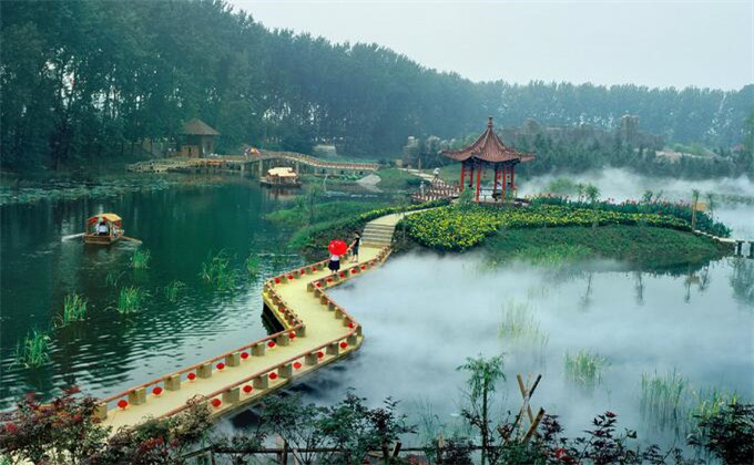 微山湖红荷湿地旅游线路